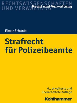 cover image of Strafrecht für Polizeibeamte